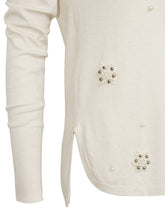 Load image into Gallery viewer, Anna Smith embellished pearl lightweight long sleeves Jumper