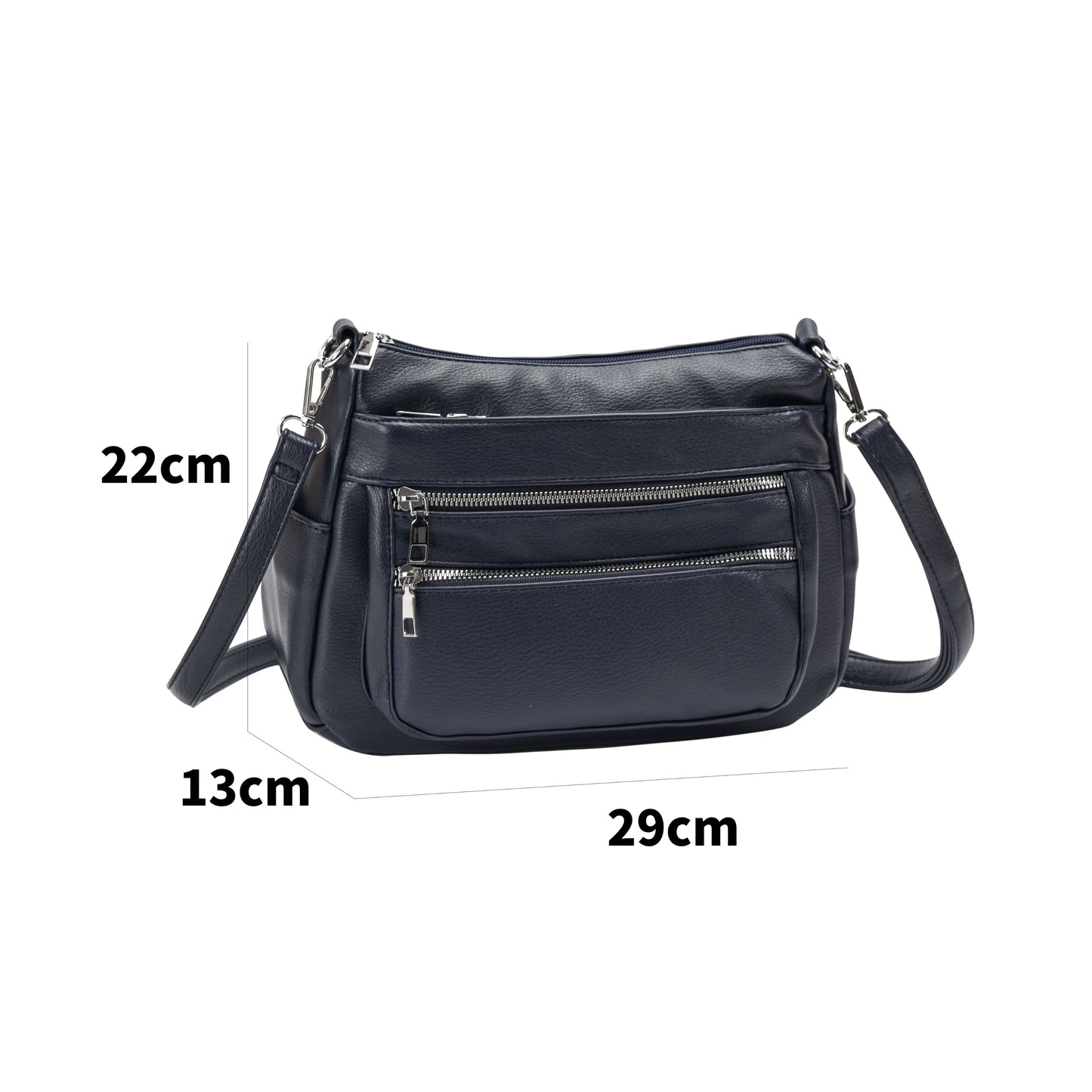 D91 GESSY CROSSBODY BAG IN BLUE