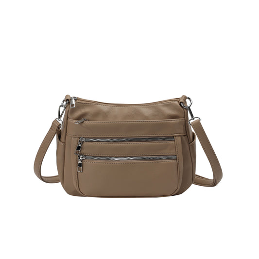 D91 GESSY CROSSBODY BAG IN APRICOT