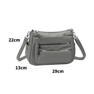 D91 GESSY CROSSBODY BAG IN GREY