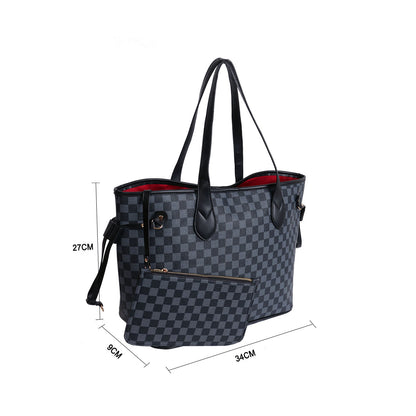 F1611 IN BLACK GESSY HANDBAG