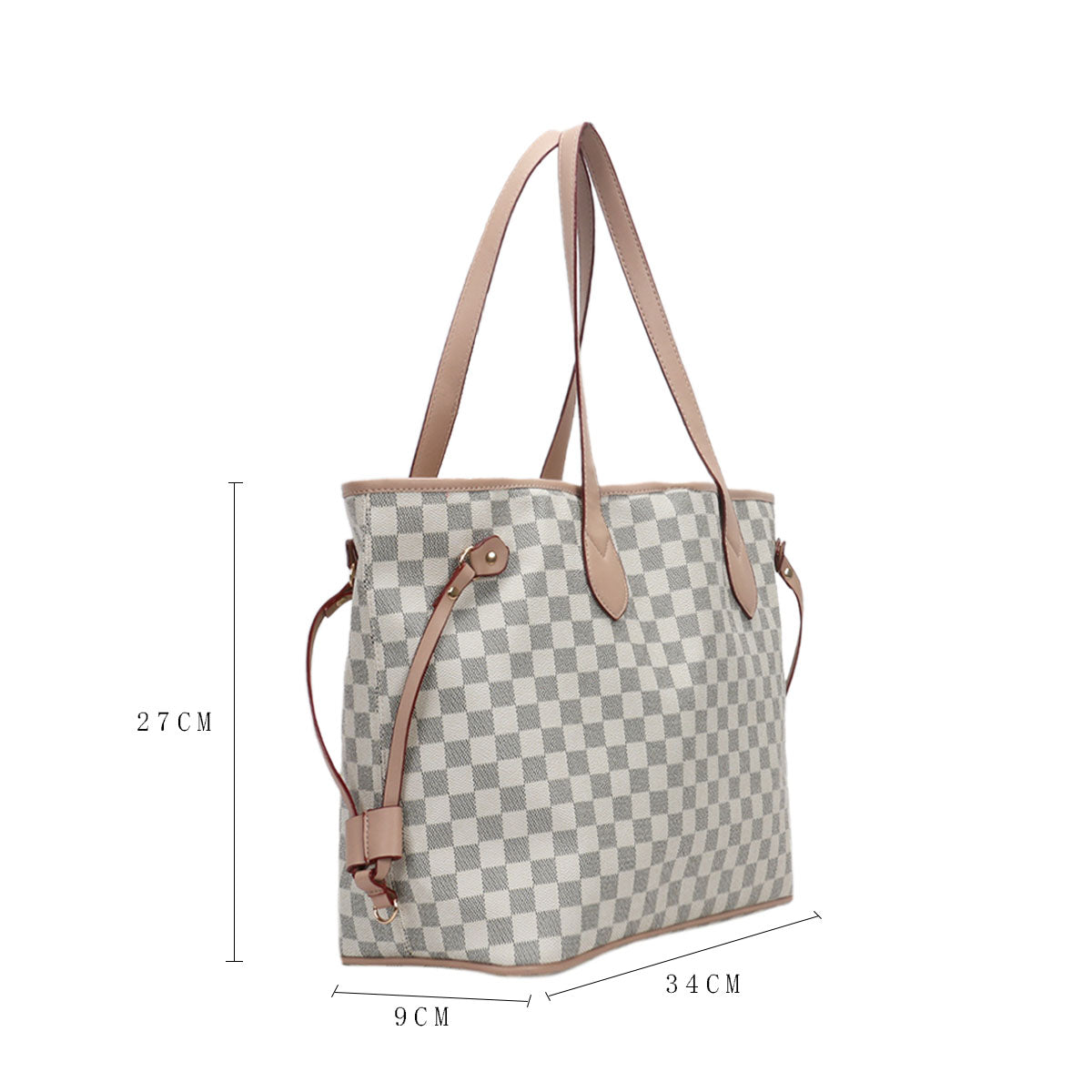 F1611 IN WHITE GESSY HANDBAG