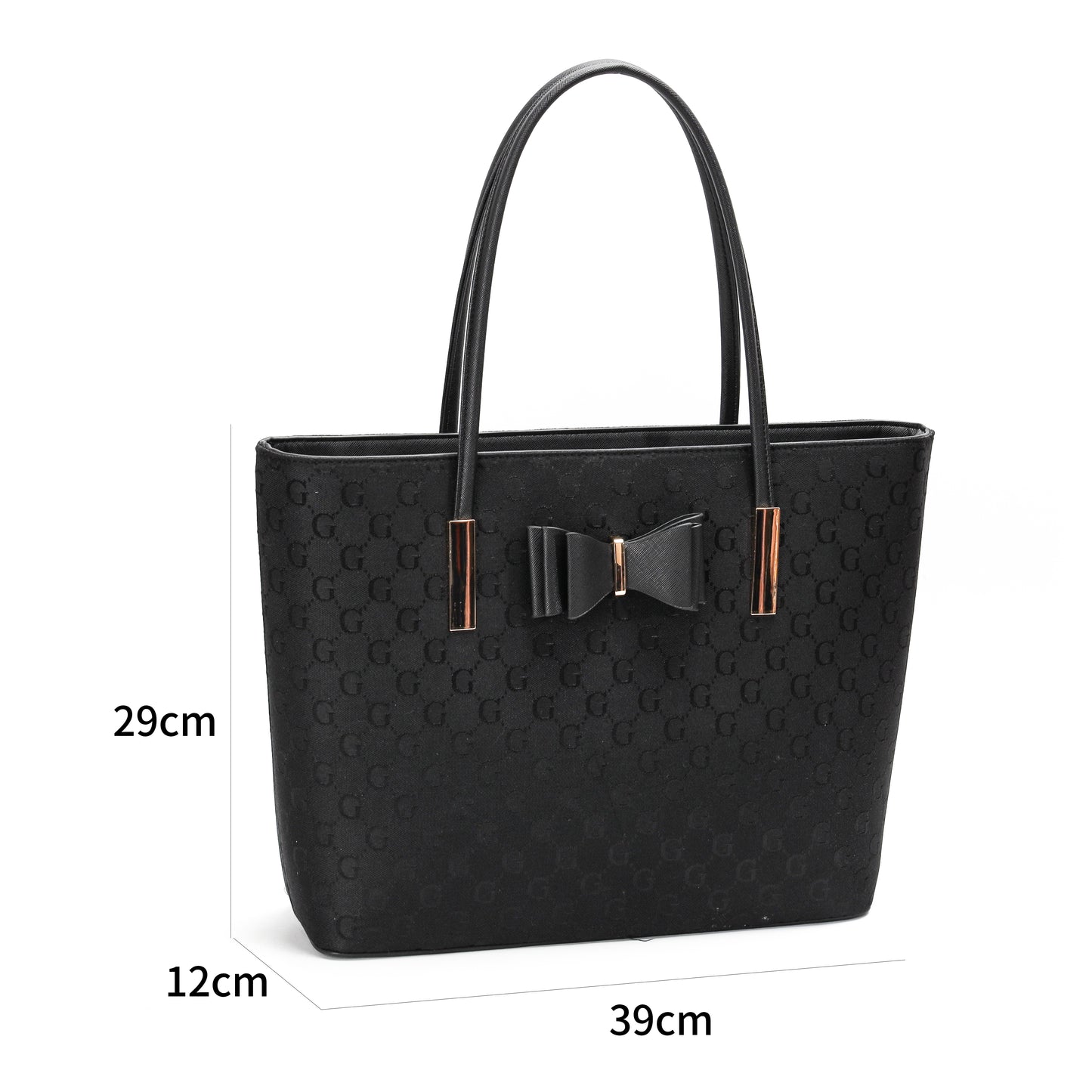 F16126GG GESSY HANDBAG IN BLACK