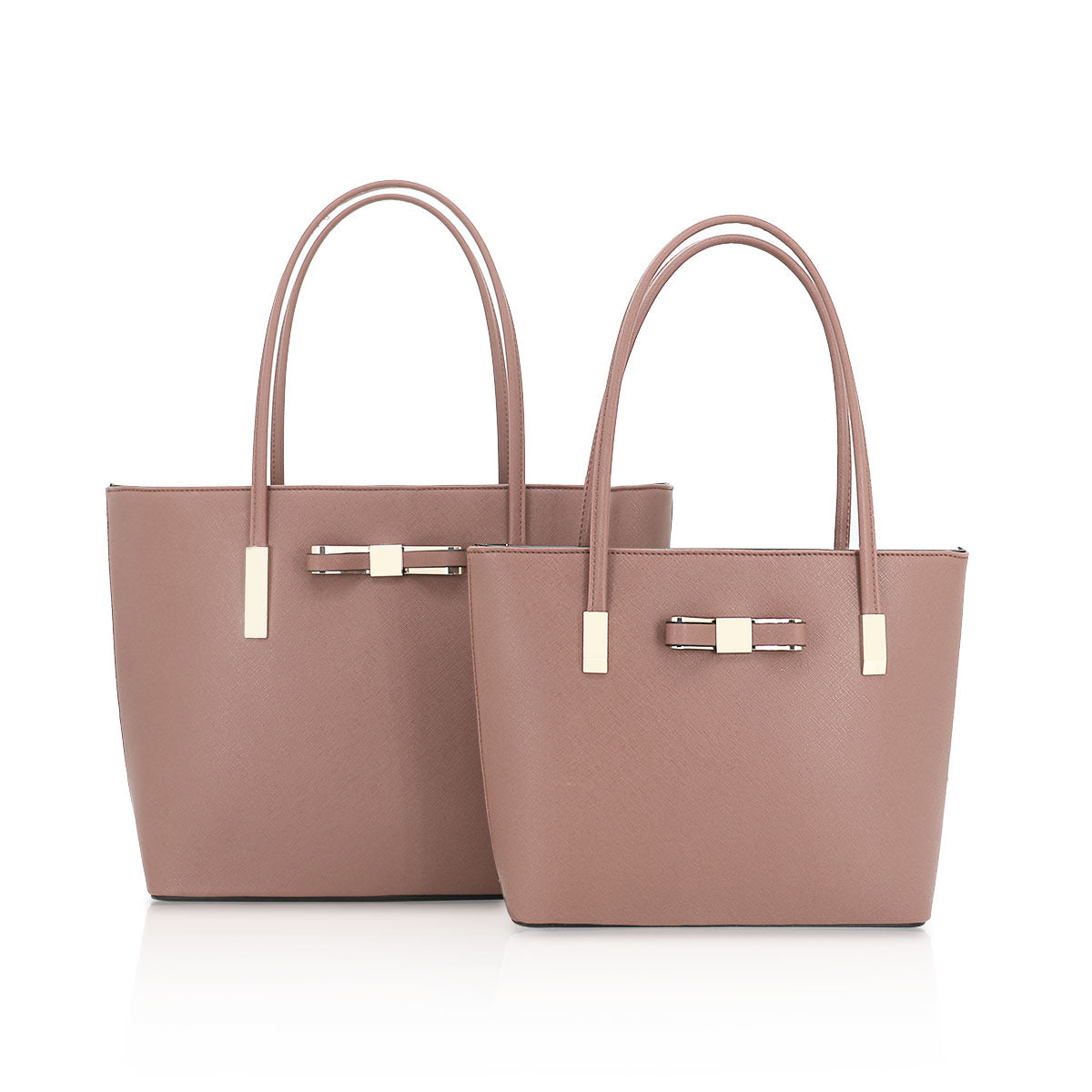F16126 GESSY HANDBAG IN DARK PINK(REF 10)
