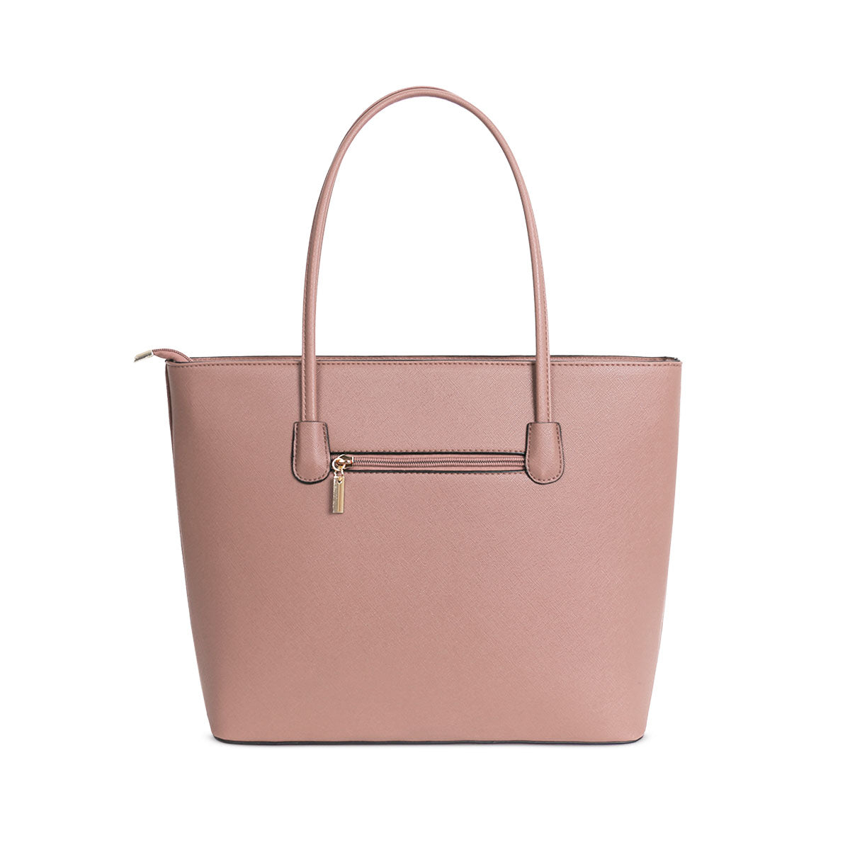 G1143 GESSY BOW DETAIL TOTE BAG IN DARK PINK