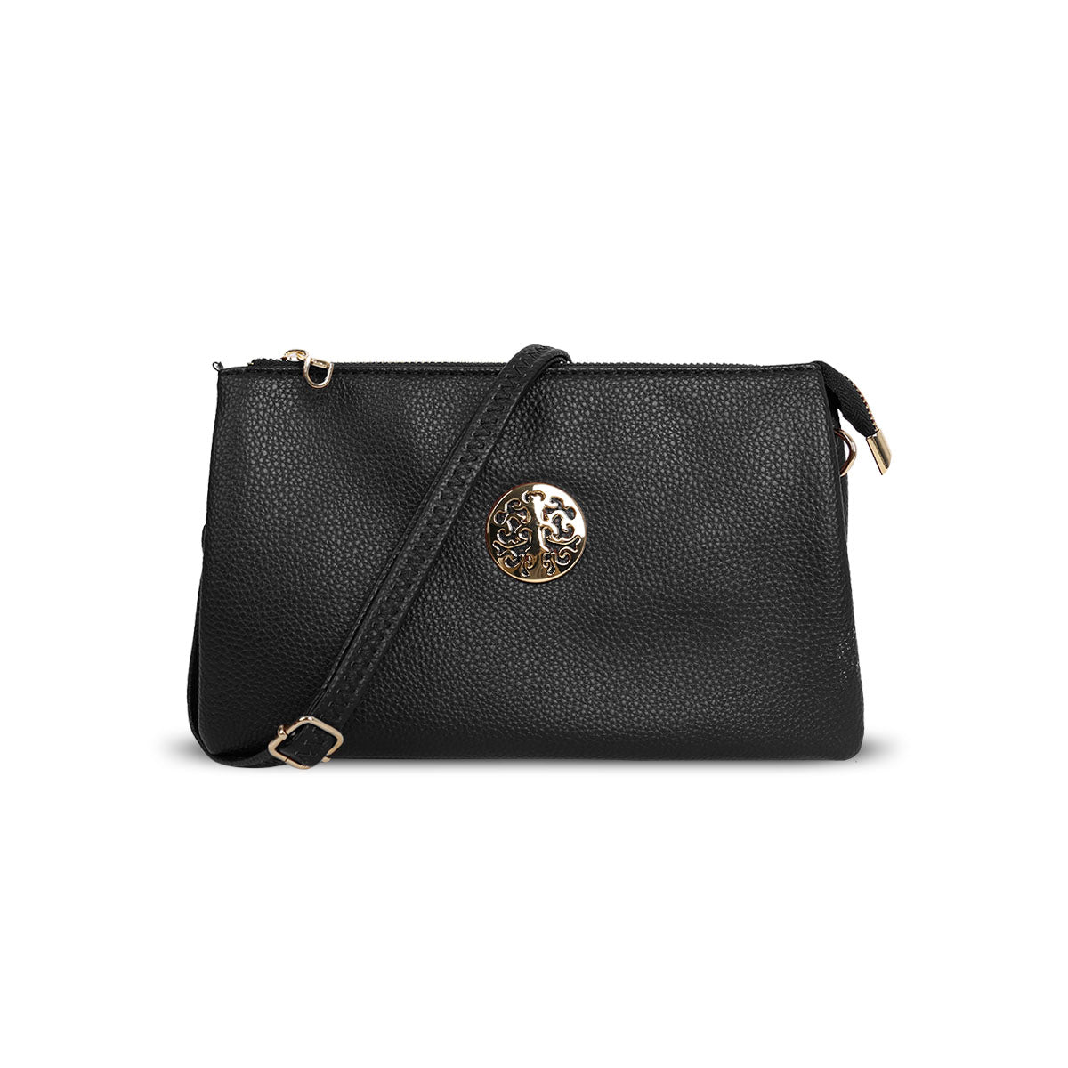 G4795-1 Gessy Cross Body Bag In Black