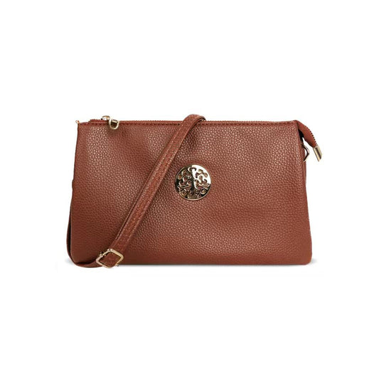 G4795-1 Gessy Cross Body Bag In Brown