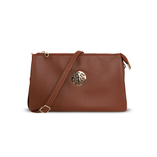 G4795-1 Gessy Cross Body Bag In Camel