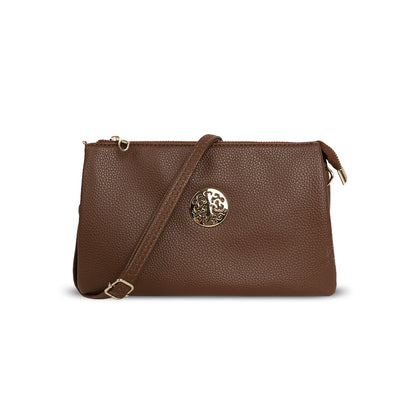 G4795-1 Gessy Cross Body Bag In Taupe