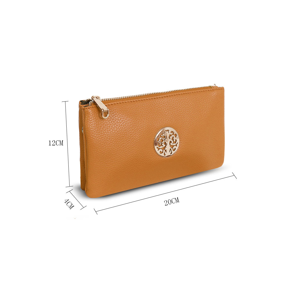 G4795 Gessy Cross Body Bag In Mustard