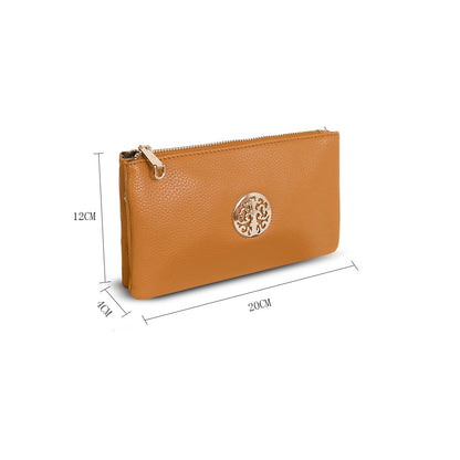 G4795 Gessy Cross Body Bag In Mustard