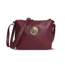 Load image into Gallery viewer, GN60672 GESSY CROSS BODY BAG IN WINE RED