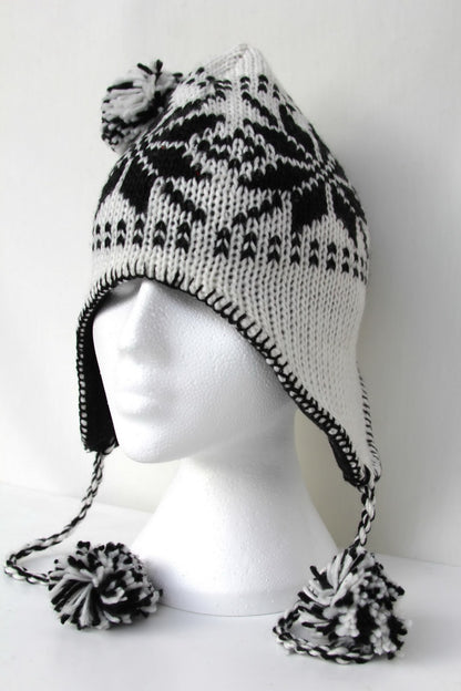 HG02 GESSY HAT IN BLACK AND WHITE