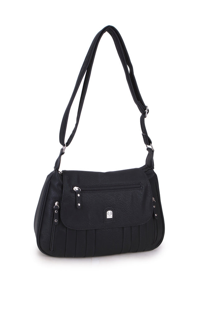 17305-3 GESSY HANDBAG IN BLACK