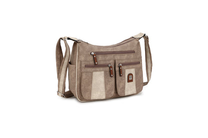 17693 GESSY HANDBAG IN APRICOT