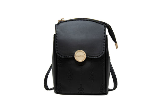 L179 GESSY CROSSBODY BAG IN BLACK