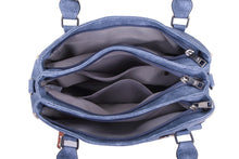 Load image into Gallery viewer, 17655 GESSY HANDBAG IN BLUE