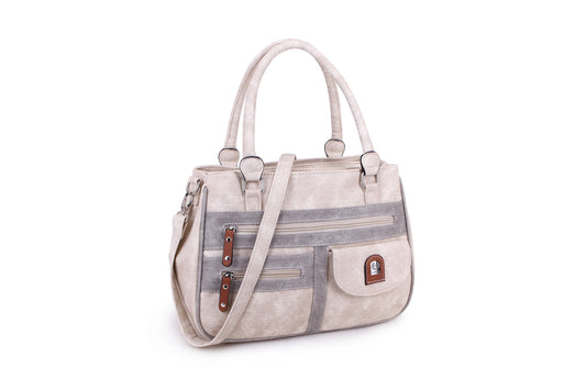 17655 GESSY HANDBAG IN BEIGE