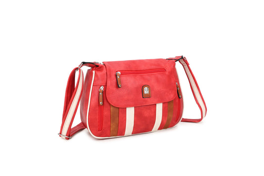 17305-3 GESSY HANDBAG IN RED