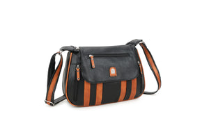 17305-3 GESSY HANDBAG IN BLACK/B