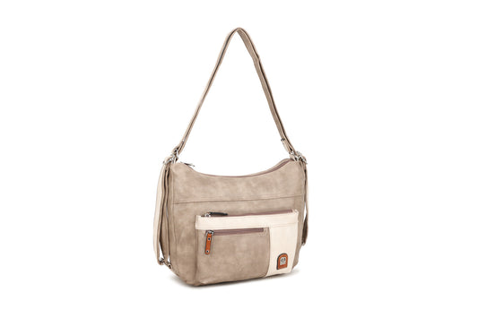 1743-3 GESSY HANDBAG IN APRICOT