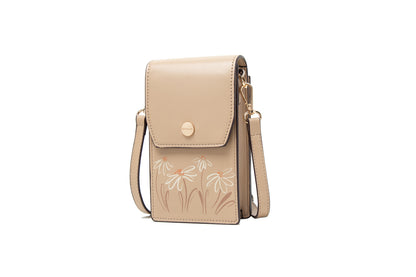 L133 GESSY CROSS BODY BAG IN APRICOT