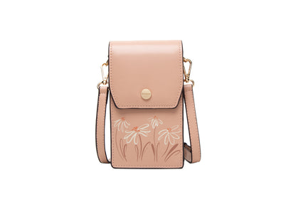 L133 GESSY CROSS BODY BAG IN PINK