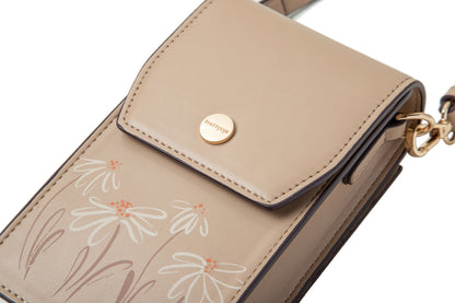 L133 GESSY CROSS BODY BAG IN APRICOT