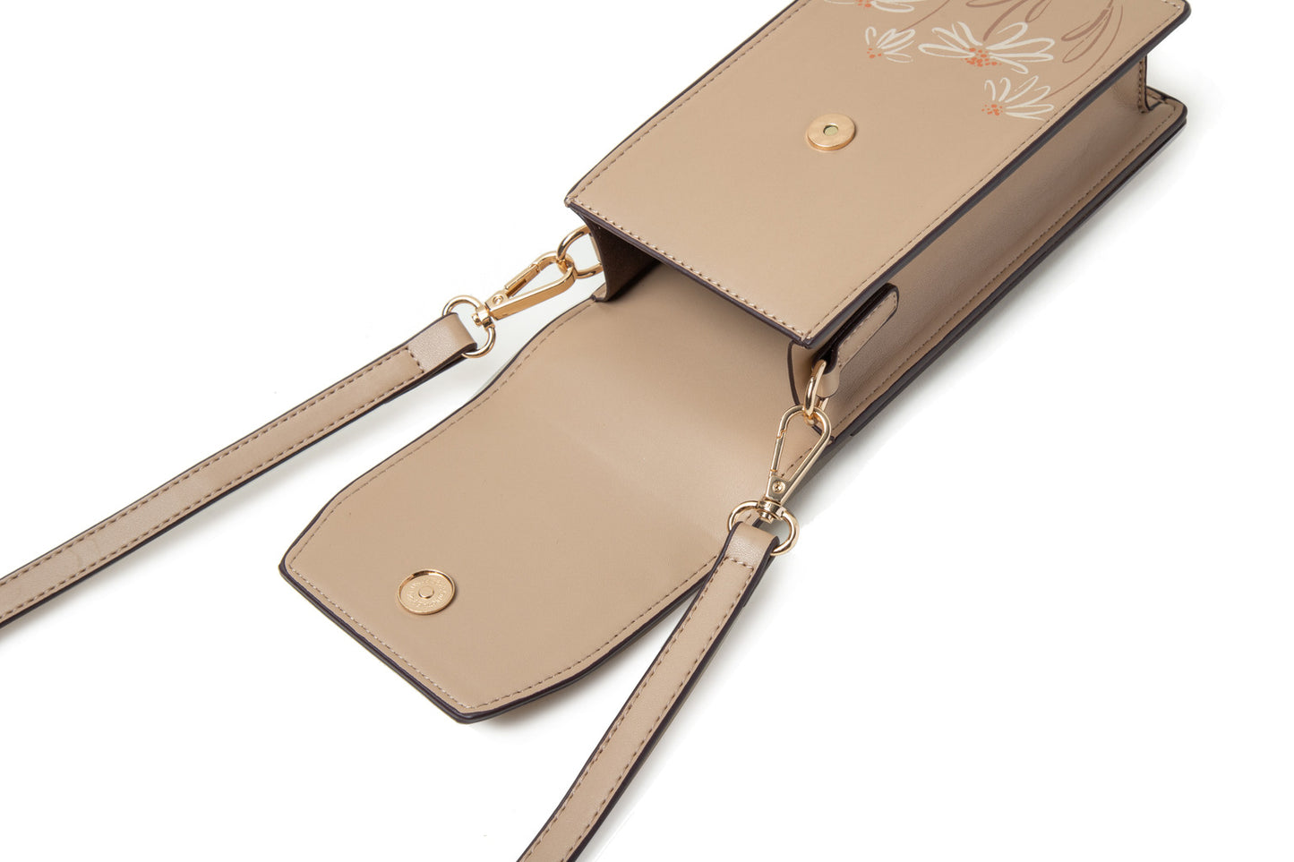 L133 GESSY CROSS BODY BAG IN APRICOT