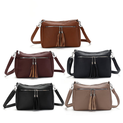 D56 GESSY CROSSBAG IN BROWN