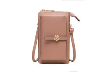 Load image into Gallery viewer, L107 GESSY CROSSBODY MOBILE PHONE PURSE IN PINK