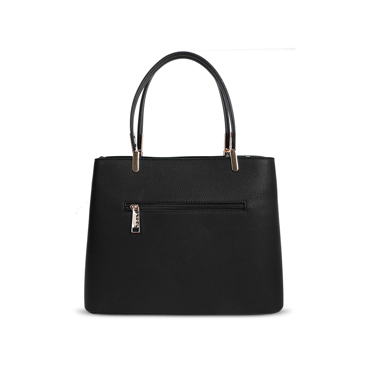 L4798 LYDC  BOW DETAIL TOTE HANDBAG IN BLACK