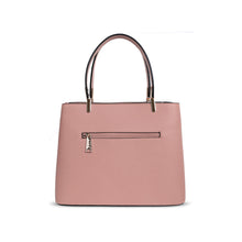 Load image into Gallery viewer, L4798 LYDC  BOW DETAIL TOTE HANDBAG IN DARK PINK