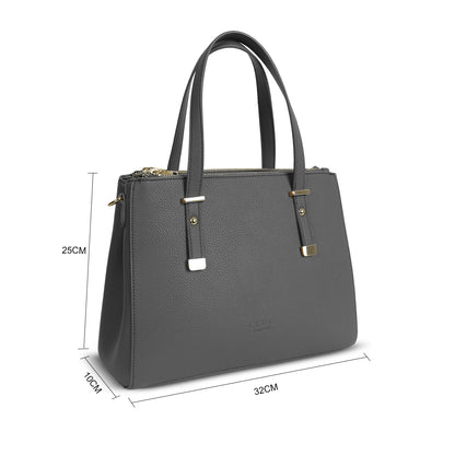 L4802 LYDC Handbag in DARK GREY