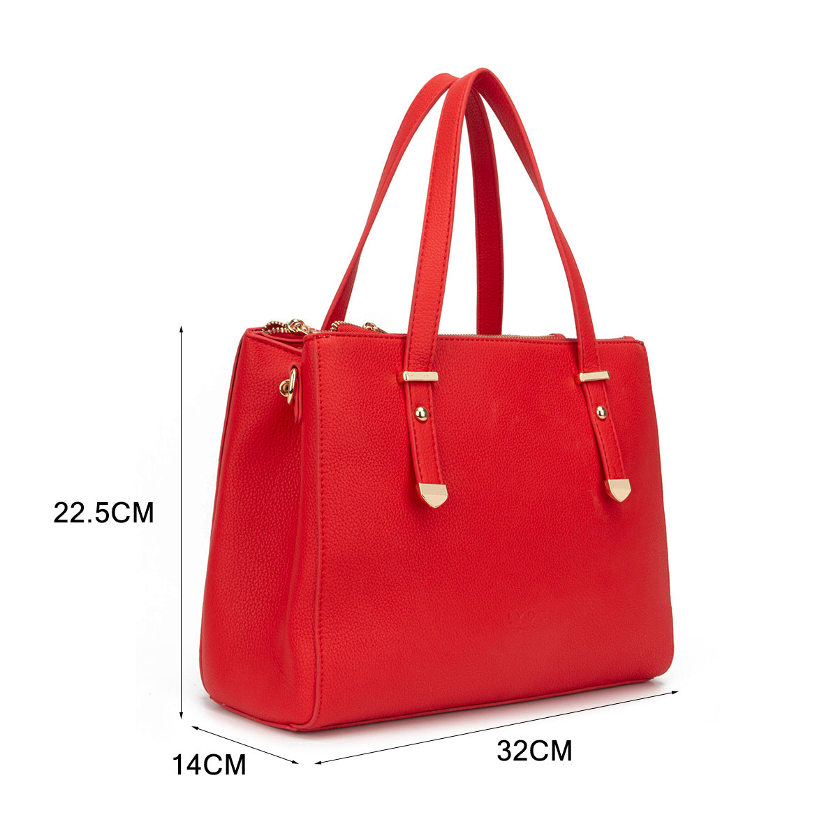 L4802 LYDC Handbag in Red