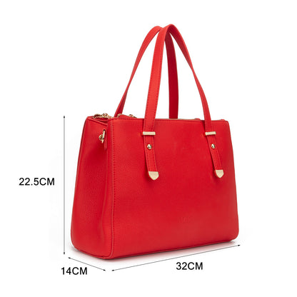 L4802 LYDC Handbag in Red