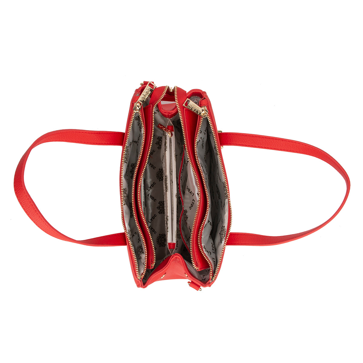L4802 LYDC Handbag in Red