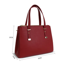Load image into Gallery viewer, L4802 LYDC Handbag in Wine Red