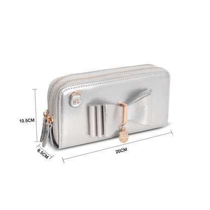 PL310C LYDC PURSE IN SILVER