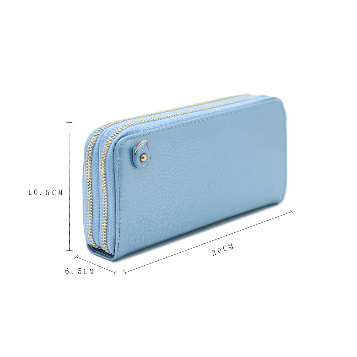 PL310 IN LIGHT BLUE LYDC PURSE (60 PCS/BOX)