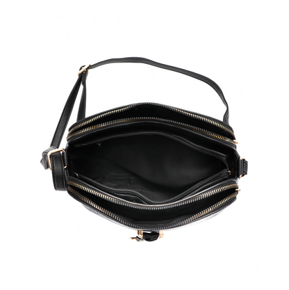 G1154GZ GESSY CROSS BODY BAG IN BLACK