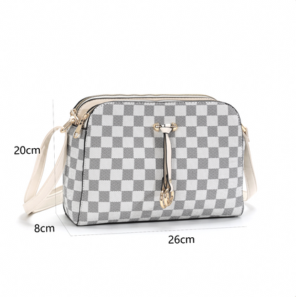 G1154GZ GESSY CROSS BODY BAG IN CREAM