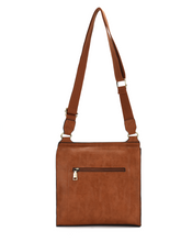 Load image into Gallery viewer, 8715 GESSY CROSS BODY BAG IN BROWN