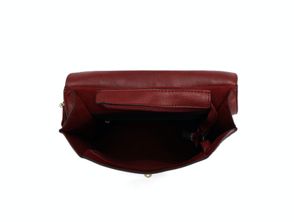 8715 GESSY CROSS BODY BAG IN WINE