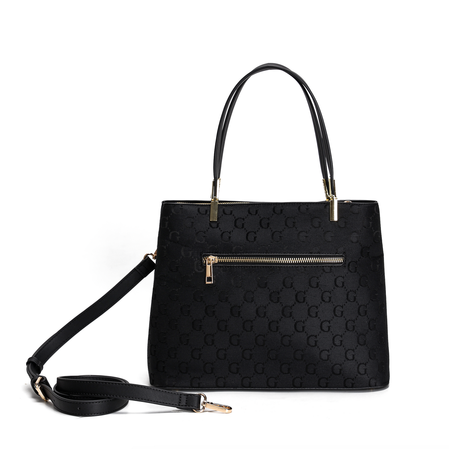 L4798G LYDC TOTE HANDBAG IN BLACK