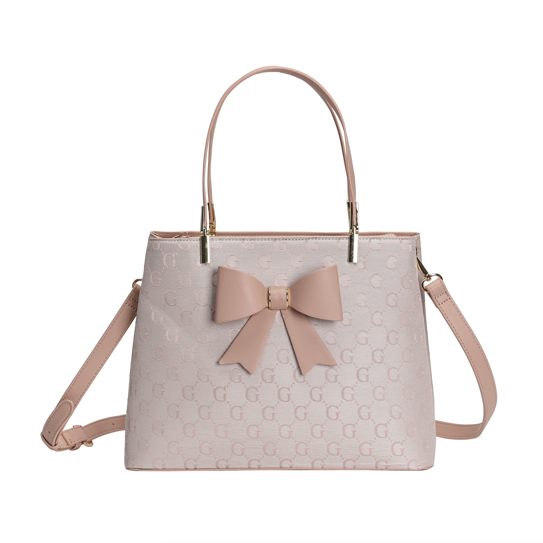 L4798G LYDC TOTE HANDBAG IN PINK Gessy UK