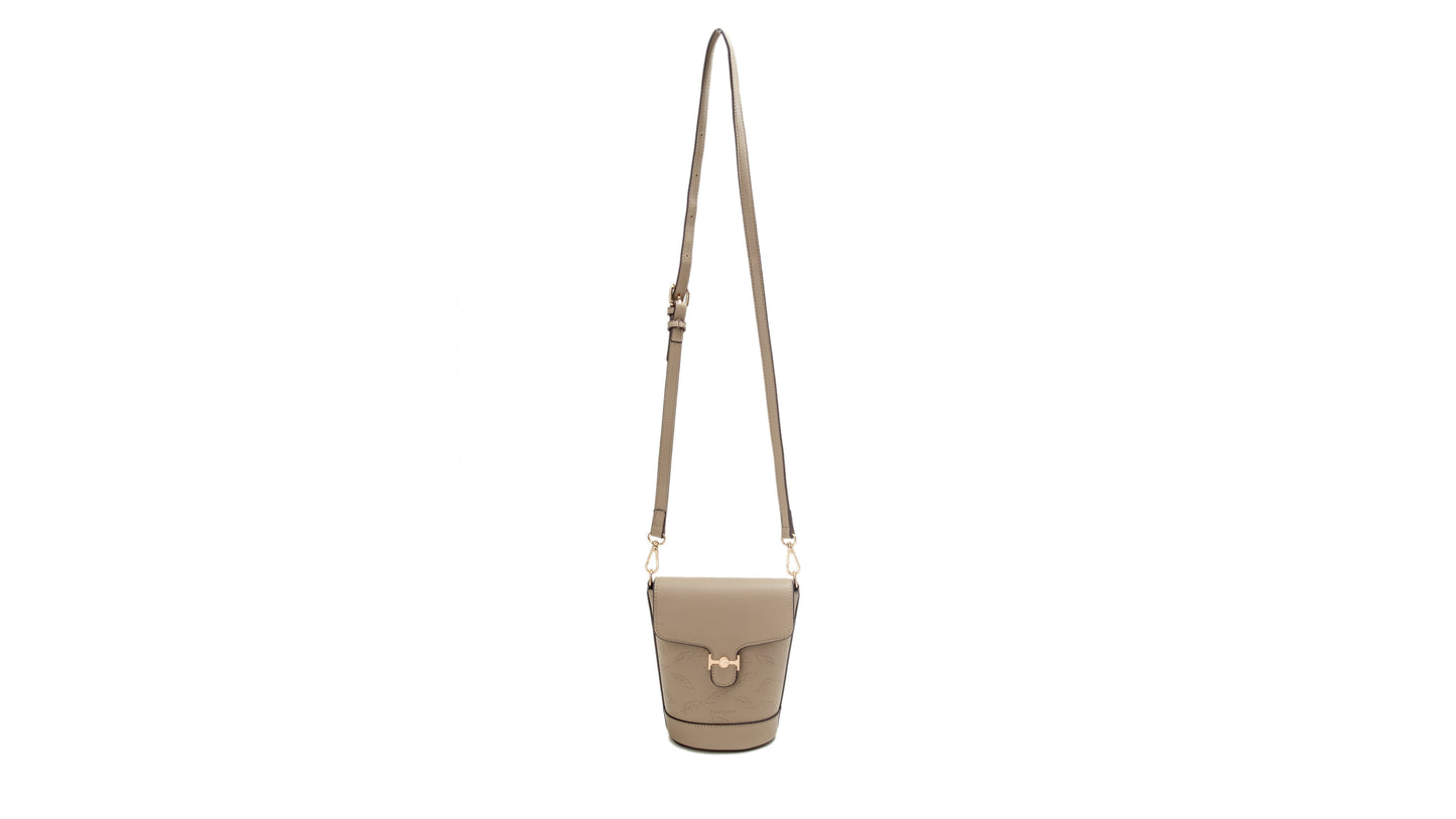 X108 GESSY BUCKET BAG IN BROWN