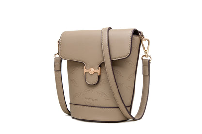 X108 GESSY BUCKET BAG IN BROWN