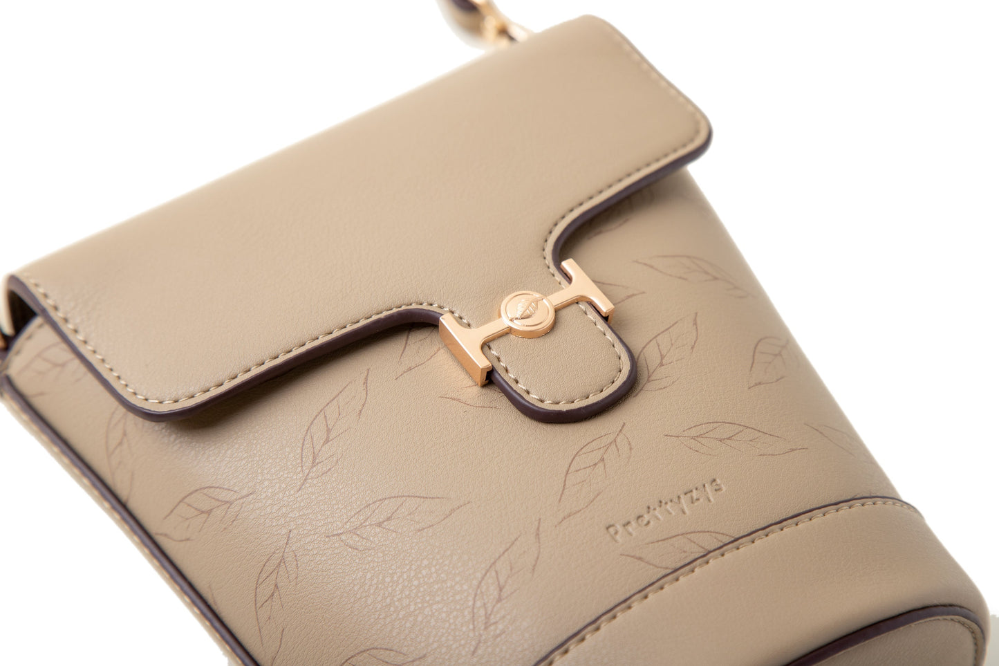 X108 GESSY BUCKET BAG IN APRICOT