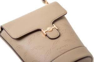 X108 GESSY BUCKET BAG IN APRICOT